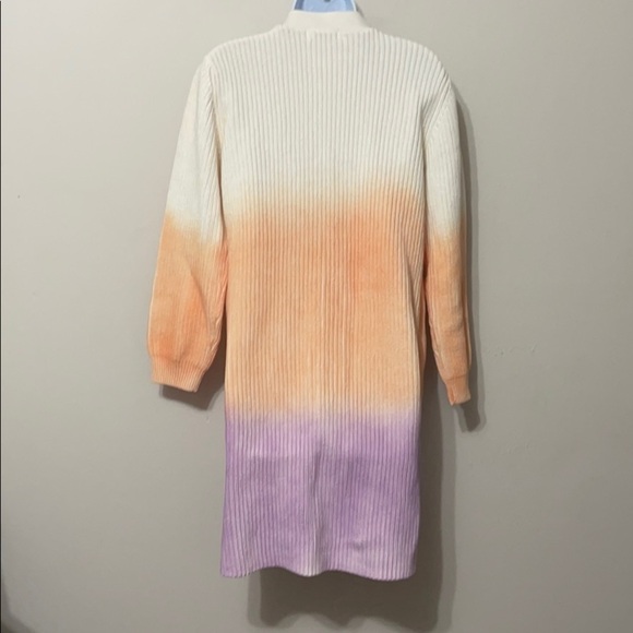 525 America Long Spray Dye Cardigan Size M - Picture 7 of 7